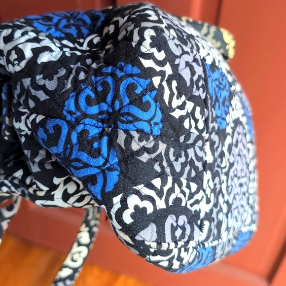 Vers Bradley "Emily" satchel in Canterbury Cobalt pattern - Picture 8 of 14